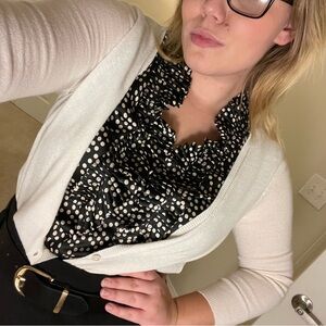 New York & Company Layered Ruffle Blouse